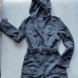 Tumi Raincoat - Navy Blue Size XS